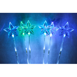 Світлодіодна декорація - гілки, 6 шт, 48л, 90 см, акрил, IP44 (041244)