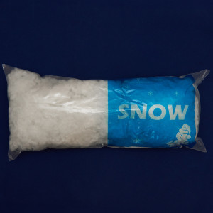 Штучний сніг, 1 упаковка, 50 г, білий, пухнастий (090310)