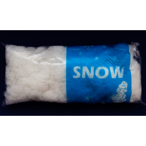 Штучний сніг, 1 упаковка, 100 г, білий, пухнастий (090327)