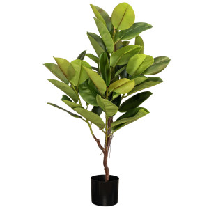 Штучне дерево - Фікус каучуконосний 115 см, в горщику (360474)