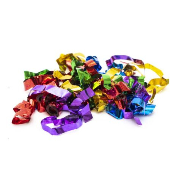 Хлопавка пневматична, 30 см, різнокольоровий серпантин (401161)