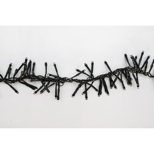 Світлодіодна гірлянда - падаючий сніг, 2,7 м, 384 л, теплий білий, IP44 (651443)