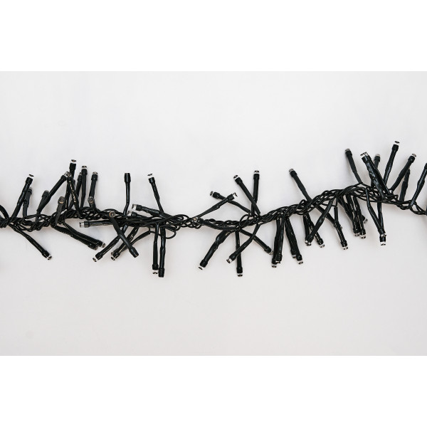 Світлодіодна гірлянда - падаючий сніг, 2,7 м, 384 л, теплий білий, IP44 (651443)