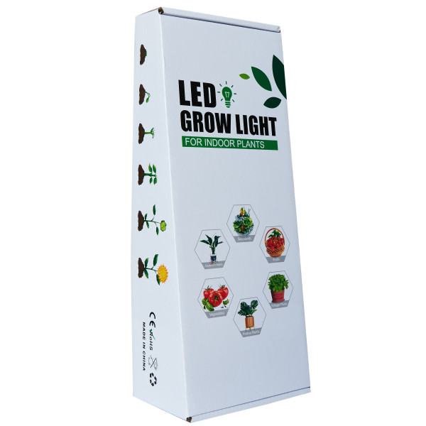 Фітолампа світлодіодна, 40 л, метал, світить червоним і блакитним, USB (721039) для декору та інтер'єру (721039)