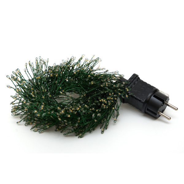 Світлодіодна гірлянда-нитка, 10 м, 900 л, теплий білий, IP44, Роса (721190)