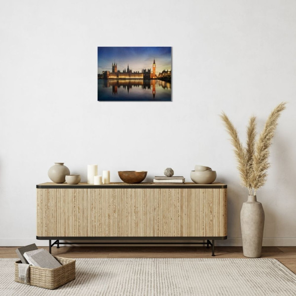 Картина, що світиться - нічний Лондон, 5 LЕD ламп, 30x40 см (940195)