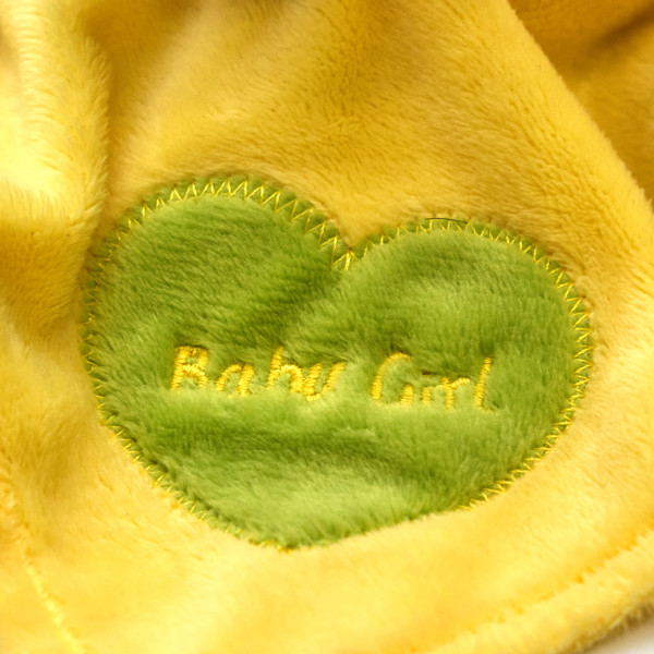 М'яка іграшка - конячка з жовтою ковдрою, 20 см, бежевий, поліестер (D1228319-1)