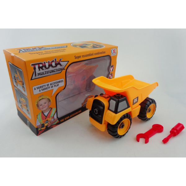 Ігровий набір - конструктор самоскид, 10x19x14 см, пластик (CXL200-8С)