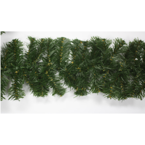 Гірлянда штучна хвойна, зелений, 270 см довжина, 22 см діаметр, ПВХ (МГ-22)