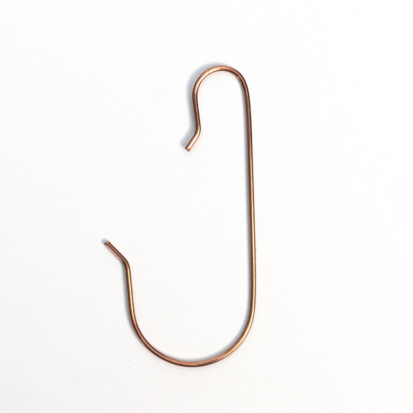 Набір гачків для новорічних прикрас бронза 4 см 50 шт (107018)