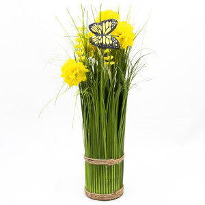 Штучні квіти сніп, 32,5 см, жовтий (130023)
