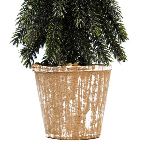 Новорічна декорація - ялинка зелена, 27 см (170166)