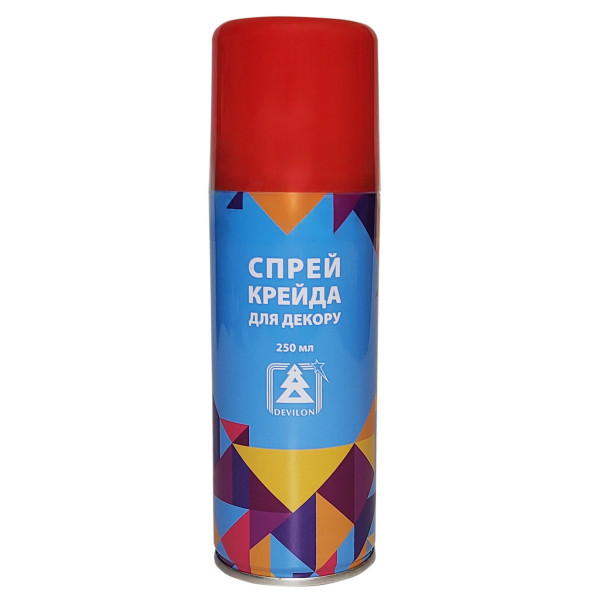 Балончик-спрей для декорацій з рідкою рожевою крейдою, 250 мл, 100 г (401628)