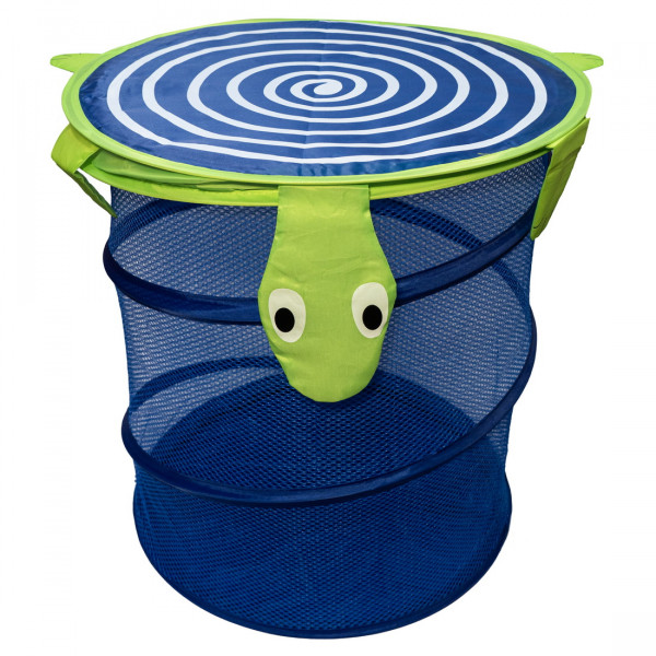 Кошик для іграшок - черепашка, 45*38 см, синій, поліестер (518349)