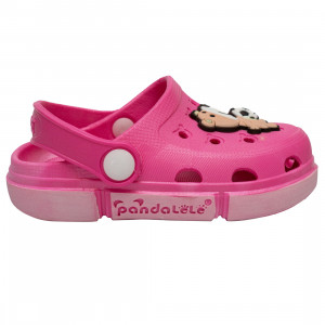 Пляжне взуття дитяче (крокси), яскраво-рожеві, розмір 25 (устілка 14 см, підошва 15,5 см) (518738-5)