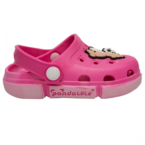 Пляжне взуття дитяче (крокси), яскраво-рожеві, розмір 25 (устілка 14 см, підошва 15,5 см) (518738-5)