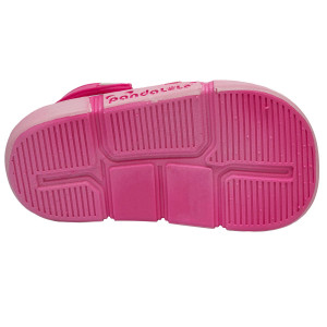 Пляжне взуття дитяче (крокси), яскраво-рожеві, розмір 25 (устілка 14 см, підошва 15,5 см) (518738-5)