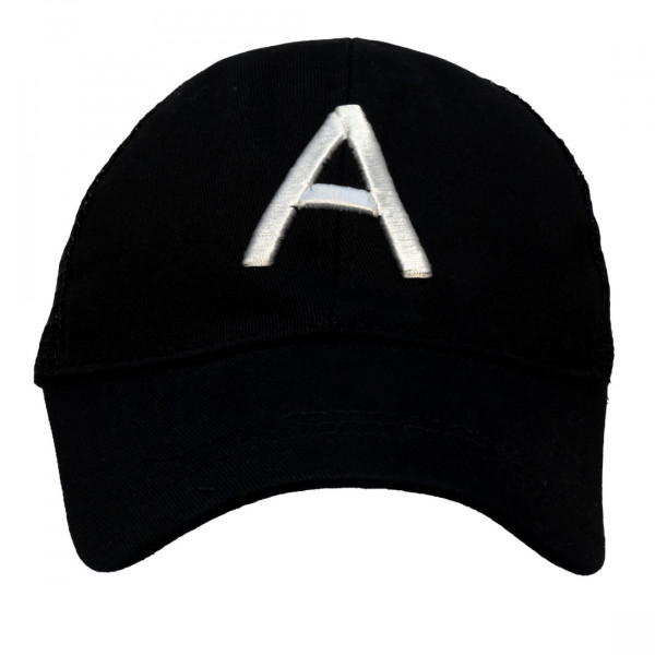 Кепка дитяча А, чорний, 47-52 см, 3-6 років, бавовна (518950)