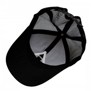 Кепка дитяча А, чорний, 47-52 см, 3-6 років, бавовна (518950)