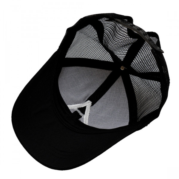 Кепка дитяча А, чорний, 47-52 см, 3-6 років, бавовна (518950)