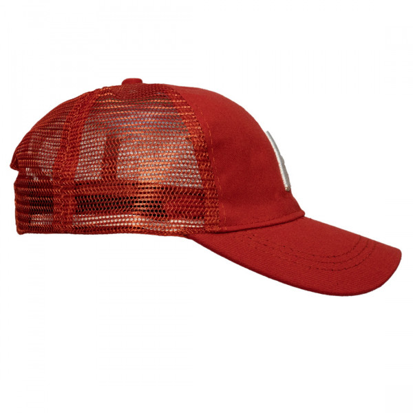 Кепка дитяча А, червоний, 47-52 см, 3-6 років, бавовна (518967)