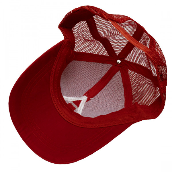 Кепка дитяча А, червоний, 47-52 см, 3-6 років, бавовна (518967)