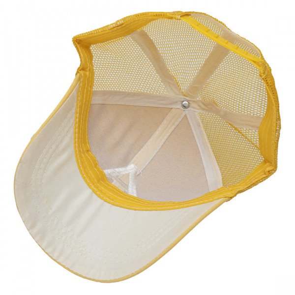 Кепка дитяча А, жовтий, 47-52 см, 3-6 років, бавовна (518974)