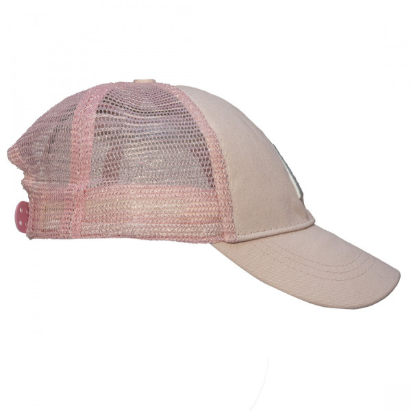 Кепка дитяча А, рожевий, 47-52 см, 3-6 років, бавовна (518981)