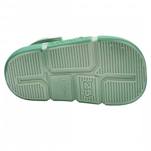 Пляжне взуття дитяче (крокси), зелені, розмір 25 (устілка 14 см, підошва 15,5 см) (519063-5)