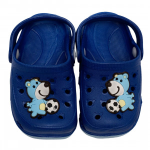 Пляжне взуття дитяче (крокси), сині, розмір 26 (устілка 14 см, підошва 16 см) (519087-1)