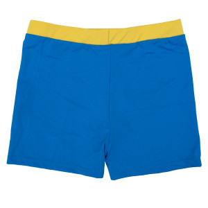 Плавки дитячі, блакитні з жовтим, 5-14 років, поліестер, спандекс (519223-2)