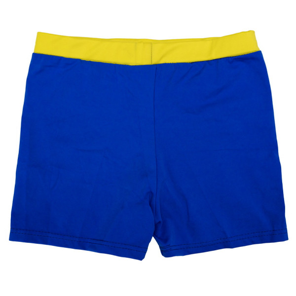 Плавки дитячі, сині з жовтим, 5-14 років, поліестер, спандекс (519230-2)