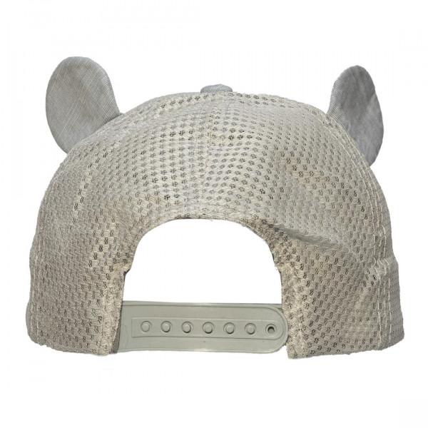 Кепка дитяча ведмедик, сірий, 47-52 см, 2-8 років, бавовна (519292)