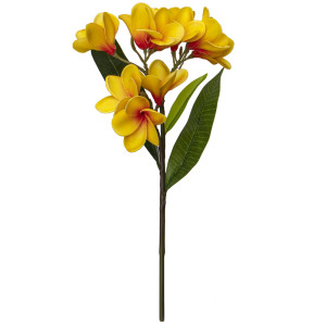 Штучна гілочка - Рододендрон, 43 см, помаранчевий (631383)