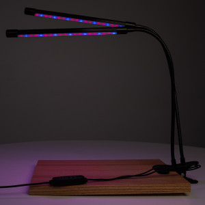 Фітолампа світлодіодна, 40 л, метал, світить червоним і блакитним, USB (721039) для декору та інтер'єру (721039)