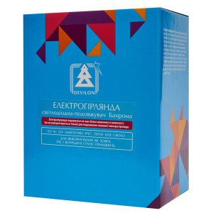 Удлинитель для гирлянда Бахрома (721251), 234 л, теплый белый, без блока, IP 44 (721275)