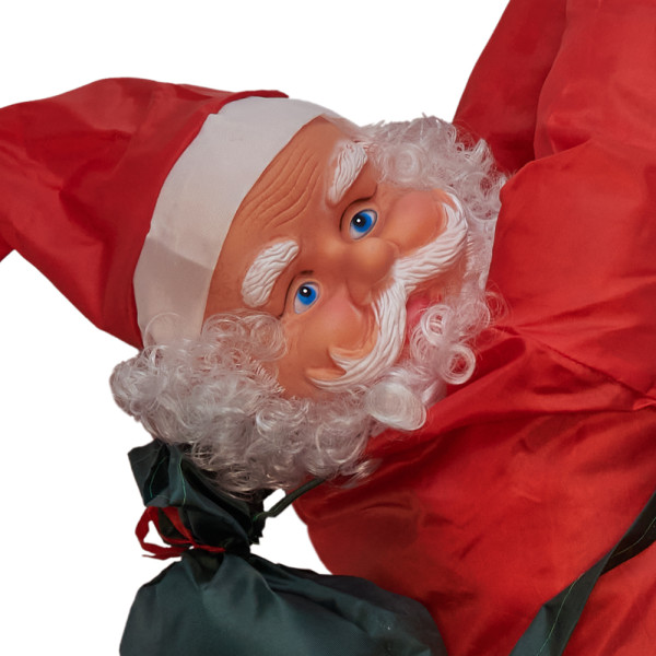 Вуличний декор Санта (Дід Мороз) 120 см, на мотузці 2,2 м (810016)