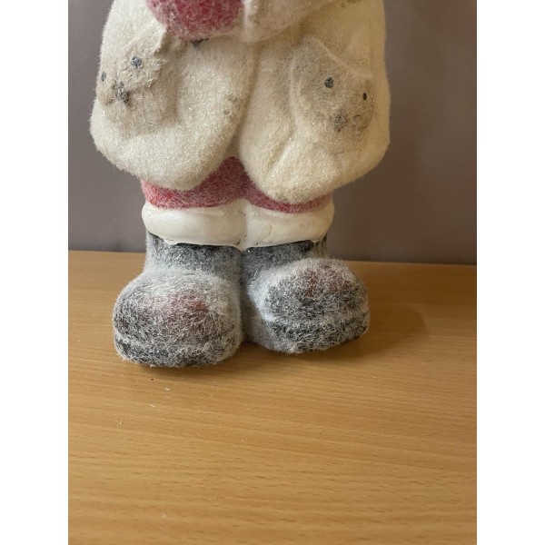 УЦІНКА!!! Декоративна фігурка - Дівчинка з ліхтариком, 17x18,5x40 см, білий з рожевим, магнезія (920104)
