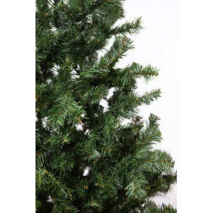 Ялинка штучна - Клеопатра, 270 см, з 3 частин, металева ніжка, сосна, зелений, ПВХ (МК-270)