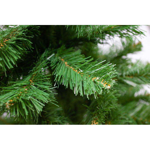 Ялинка штучна - Роксана, 120 см, пластикова ніжка, сосна, зелений, ПВХ (МР-120)