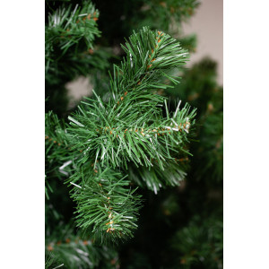 Ялинка штучна - Роксана, 240 см, з 3 частин, металева ніжка, сосна, зелений, ПВХ (МР-240)