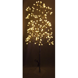 Світлодіодна декорація - Дерево на підставці, 120x18x18 см, 220л, білий, теплий білий, IP44 (141134)