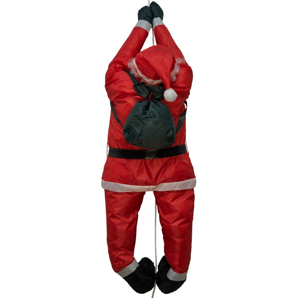 Вуличний декор Санта (Дід Мороз) 120 см, на мотузці 2,2 м (810016)