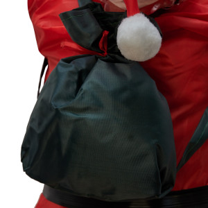 Вуличний декор Санта (Дід Мороз) 120 см, на мотузці 2,2 м (810016)