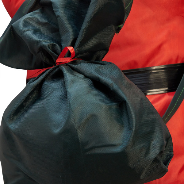 Новорічна декорація Санта (Дід Мороз) 90 см, на мотузці 1,8 м (810023)