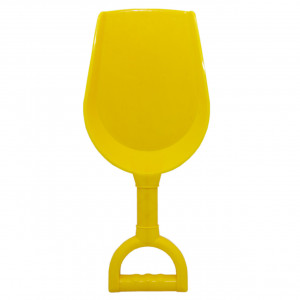 Пісочний набір - пасочки та лопатка, 6 шт, сітка, жовтий, пластик (DBS11026-1)