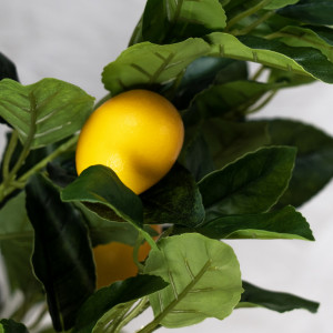 Штучне Лимонне дерево 130 см, в горщику (360412)