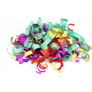 Хлопавка пневматична, 80 см, різнокольорові паперові фігурки (400232)