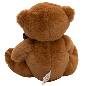 М'яка іграшка - ведмідь, 15 см, коричневий, плюш (395766)