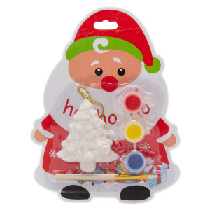 Набір для дитячої творчості - Ялинка, 6 см, кераміка (022571)